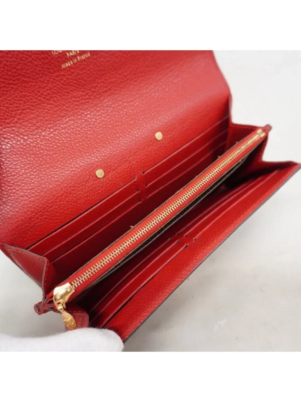 Louis Vuitton Wallet Monogram Portefeuille Pallas Cerise